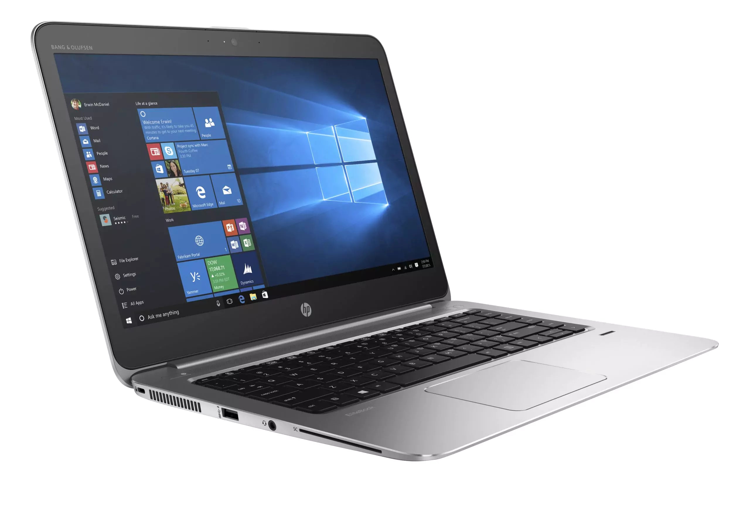 HP EliteBook Folio 1040 G3 Ultrabook 14″ 1920 x 1080 Pixels | Intel Core i7-6500U 2.5GHZ | ITA Windows 11 Pro keyboard