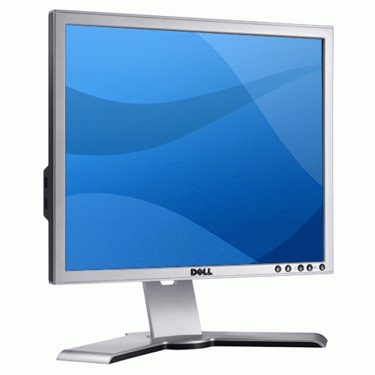 Dell UltraSharp 1908FP LCD-Monitor, 19 Zoll, 1280 x 1024, Kontrast 800:1, Helligkeit 300 cd/m², Reaktionszeit 5 ms, VGA, DVI-D, USB