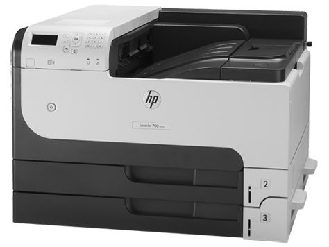 HP Laserjet Enterprise 700 M712dn A3 printer - black and white printer 41 ppm - A3 Duplex Network