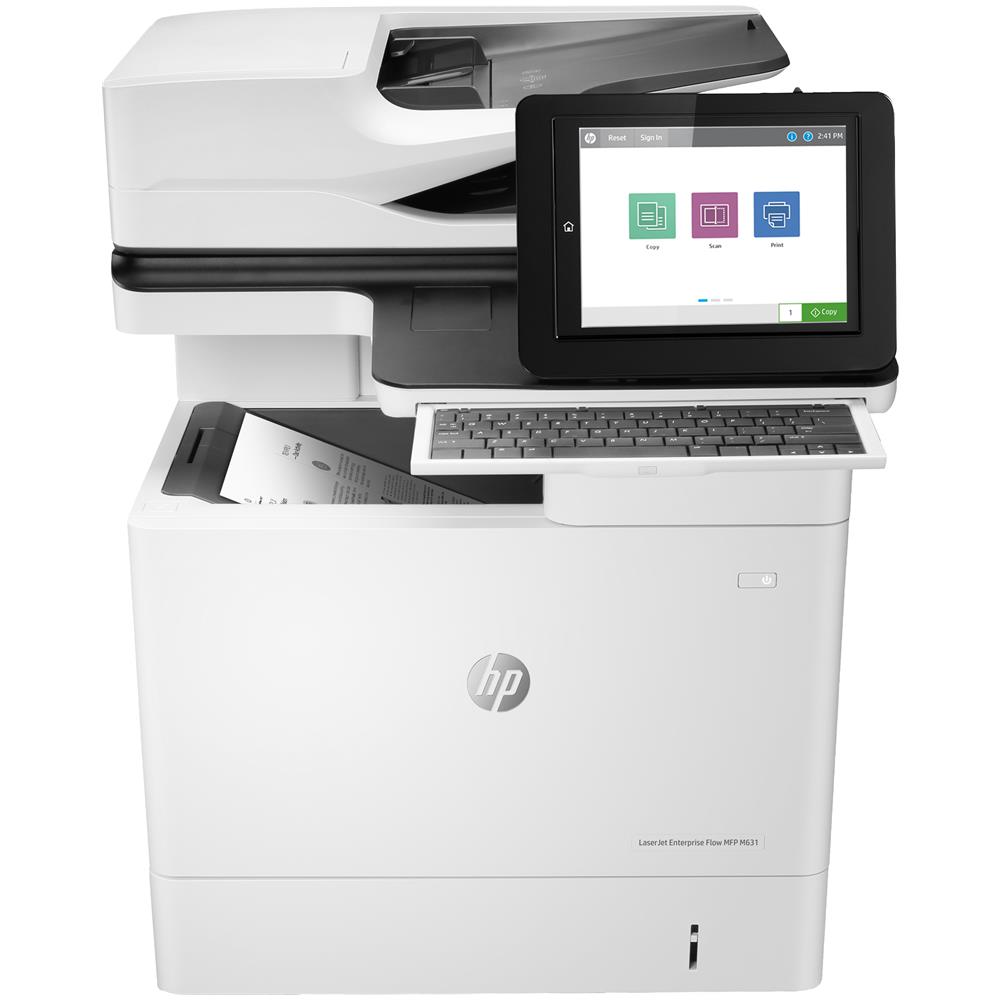 HP LaserJet MFP M631h A4 Monochrom-Laser-Multifunktionsgerät, 1200 x 1200 DPI, 55 Seiten pro Minute, Duplex-Netzwerk