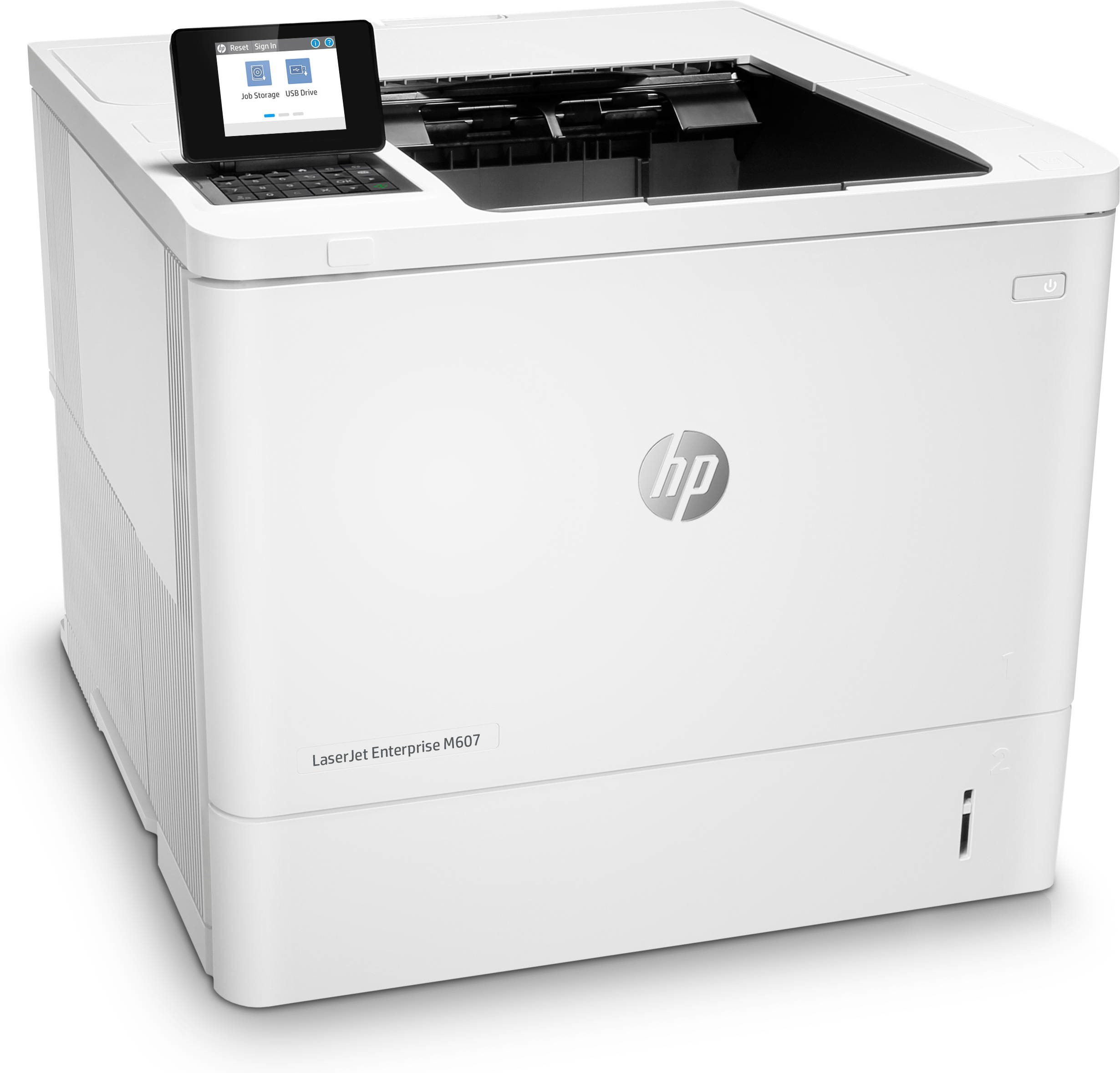 HP LaserJet M607dn A4-Monochrom-Laserdrucker, 52 Seiten pro Minute, 1200 x 1200 DPI, Duplex-Netzwerk