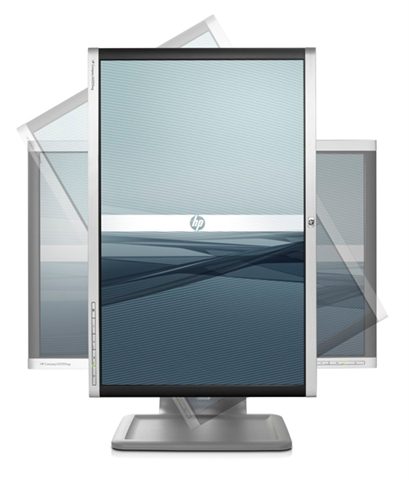 HP LA2205wg TN LED-LCD-Monitor 22 Zoll 16:10 1680 x 1050 Pixel Kontrast 1000:1 Helligkeit 250 cd/m² Reaktionszeit 5 ms USB VGA DVI DisplayPort