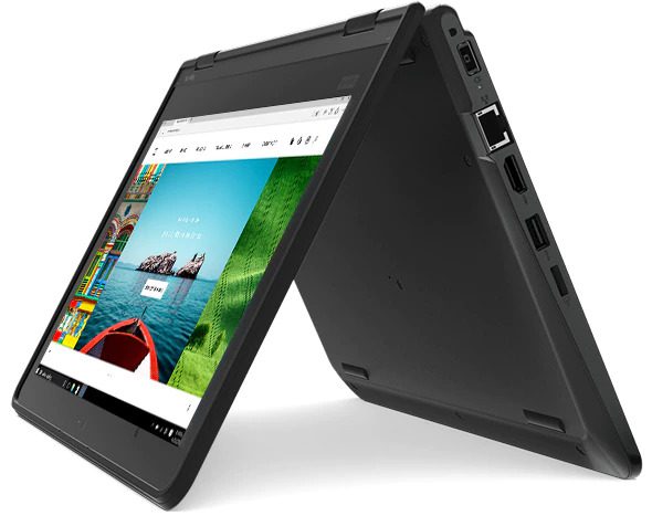 Lenovo ThinkPad Yoga 11e Gen 5 Notebook convertibile da 11.6" | Intel Core M-5Y10c 800Mhz | 4Gb Ram | 120Gb SSD | WebCam Tastiera Ita | Windows 10 Grado B