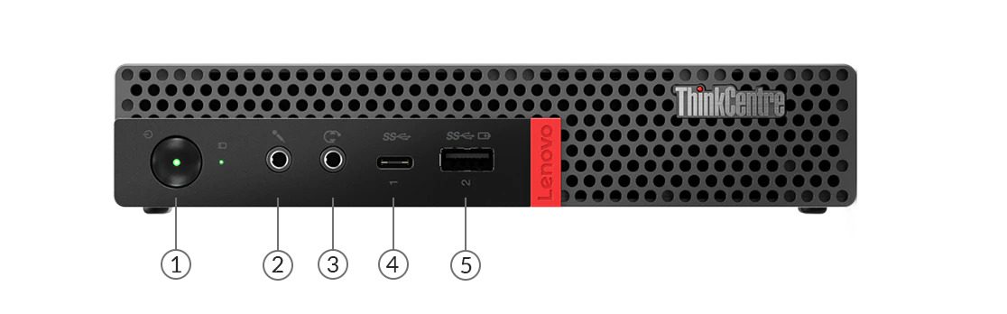 Lenovo ThinkCentre M920x Tiny Mini PC | Intel Core i5-8400 2.8Ghz | Ram 8Gb | SSD M.2 256Gb | HDMI Windows 10 Pro