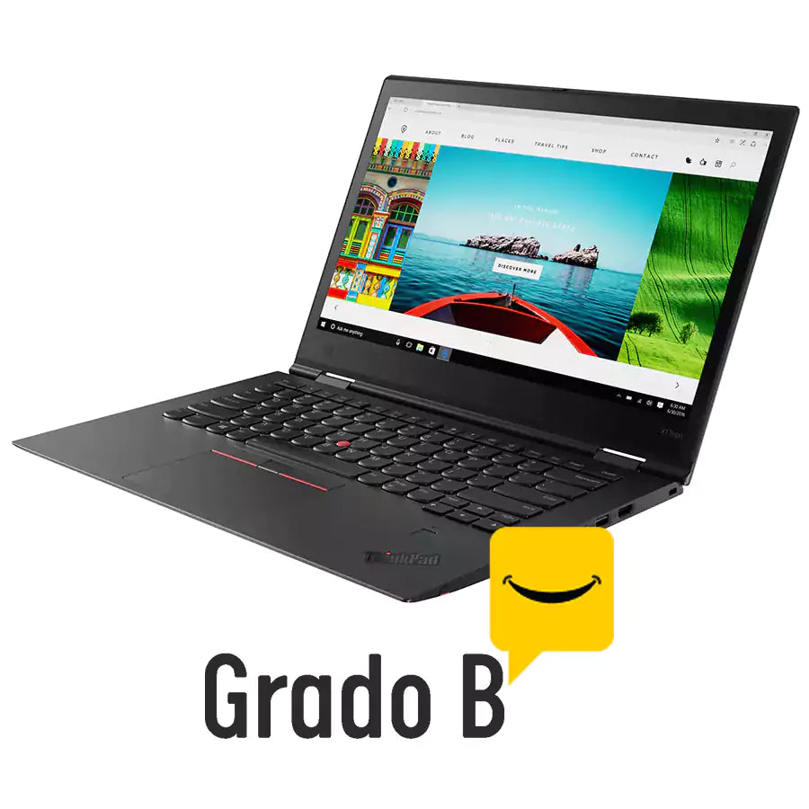 Lenovo ThinkPad X1 Yoga 2 3Gen 2-in-1 14″ 2560 x 1440 Touch Screen | Intel Core i7-8650U 1.9Ghz | SSD 256Gb Nvme | Ram 16Gb | WiFi Windows 11 Pro Grado B