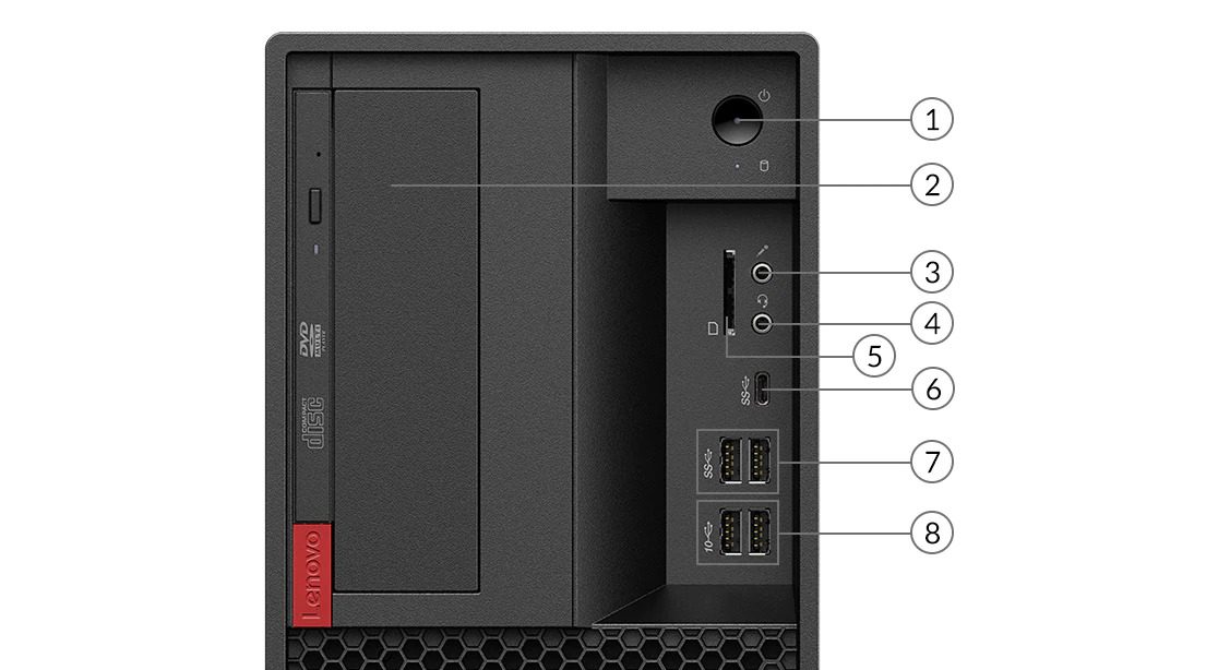 Lenovo ThinkStation P330 Tower | Intel Core i9-9900KF 3,6 GHz | 32 GB RAM DDR4 | 1 TB SSD | nVidia Quadro P1000 4Gb | DVD-RW | Windows 10 Pro |