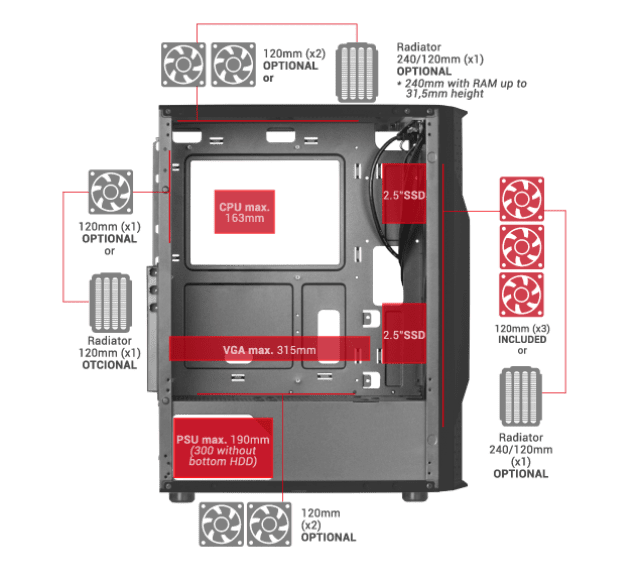 PC da Gaming i7 + AMD RX560