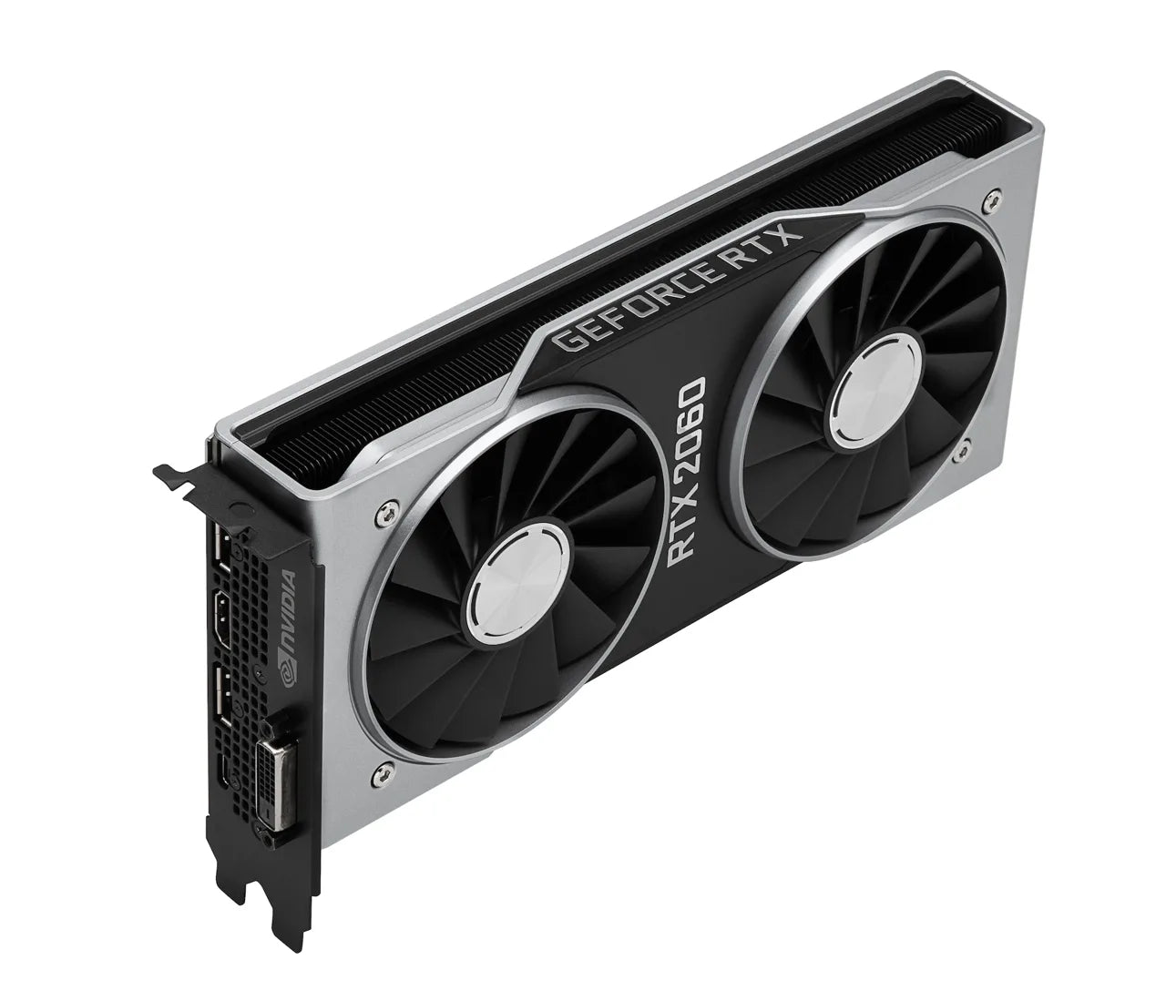 Scheda video Nvidia GeForce RTX 2060 con doppia ventola, alternativa per il PC Gaming Efesto Nuovo su Messoanuovo.