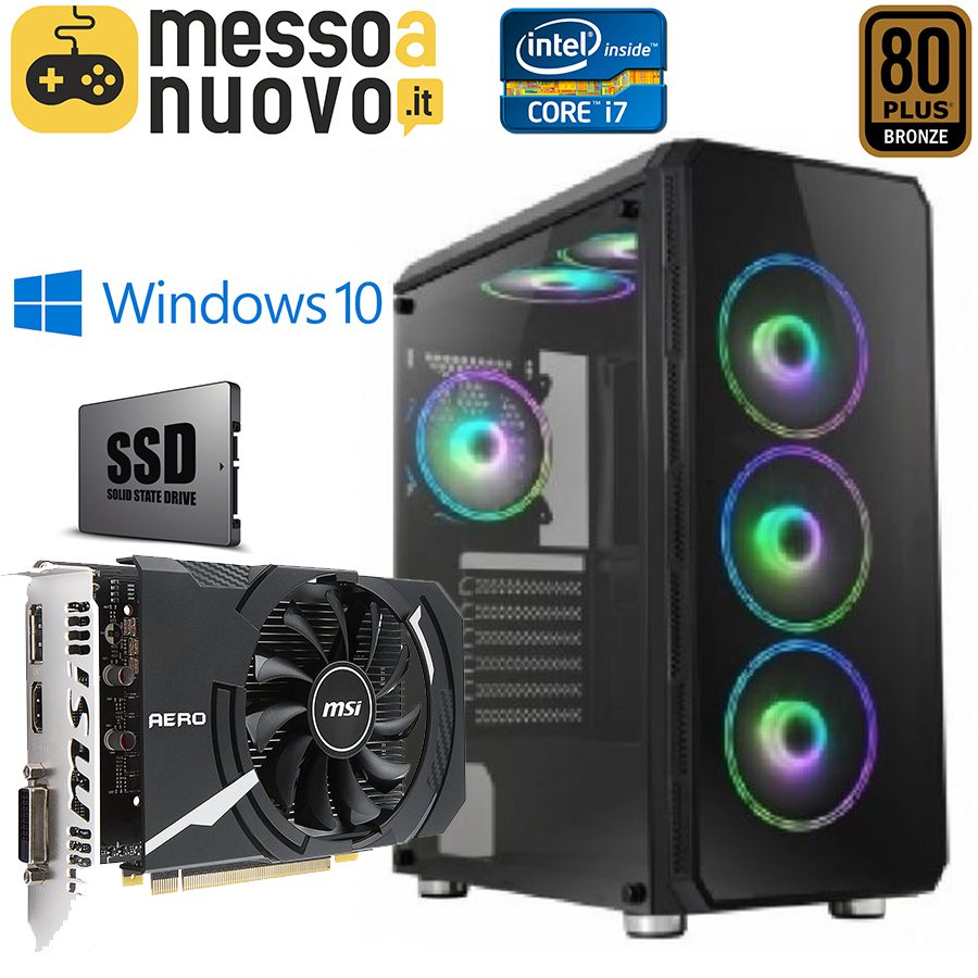 Pc Gaming Intel i7 + 1050