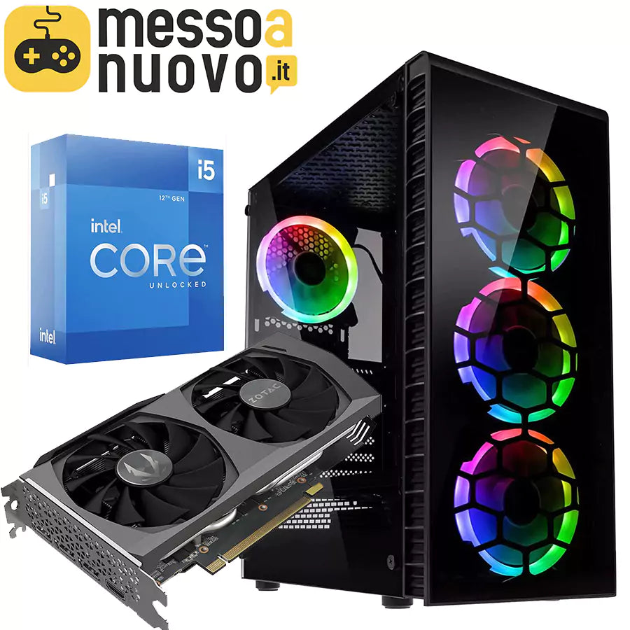 Pc Gaming Mercury i5 12Gen RTX 3060