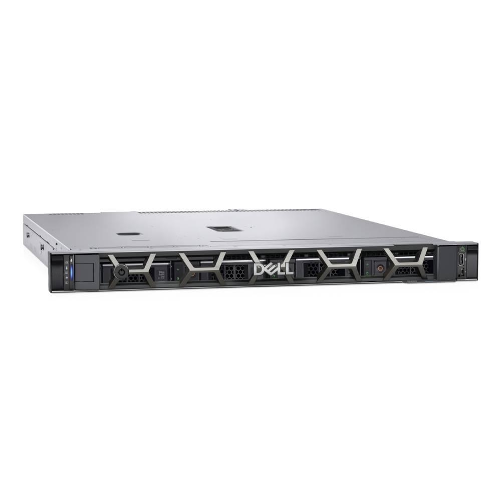 Dell PowerEdge R250 Server Rack 1U | Intel Xeon E-2314 | Ram 16 GB RAM | SSD 2×1 TB FreeDOS