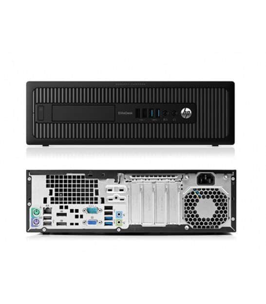 Bundle HP EliteDesk 800 G1 USDT | Intel Core i5-4570S | Ram 8 Gb | SSD 240Gb | Windows 10 Pro + Monitor 22