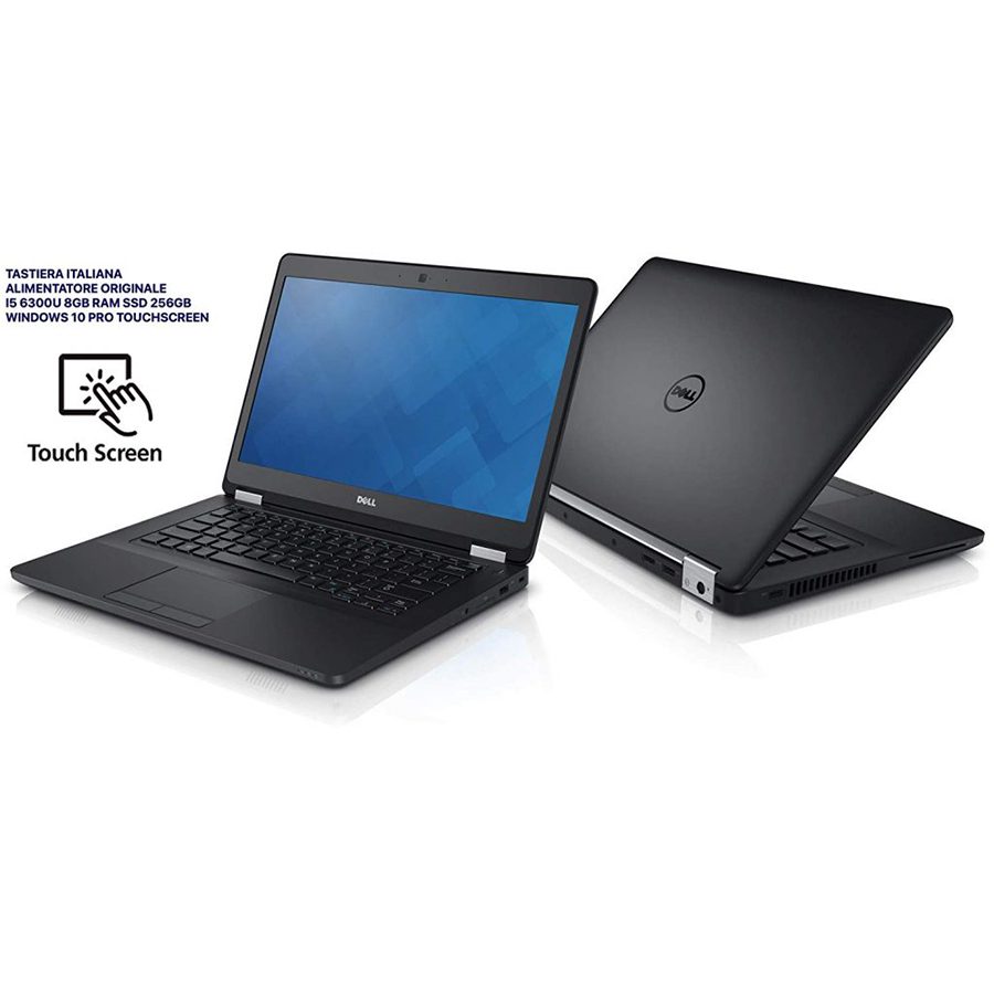 Dell Latitude E5470 Notebook I5 6300U 8 GB RAM 128 GB SSD M2 TOUCHSCREEN FULL HD 1920X1080