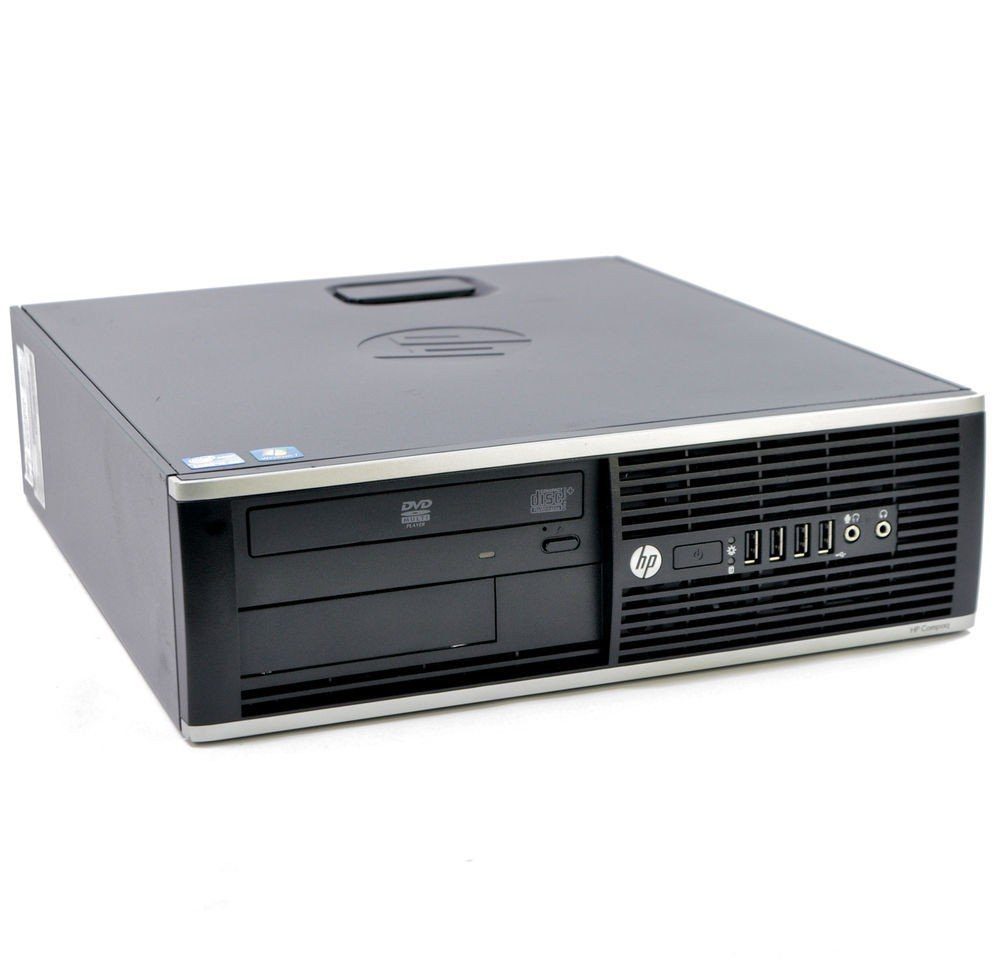 HP ELITE 8300 SFF INTEL-PC | CORE i7 3770 3,4 GHz | 8 GB RAM | SSD 256 GB | Windows 10 Pro | USB 3.0