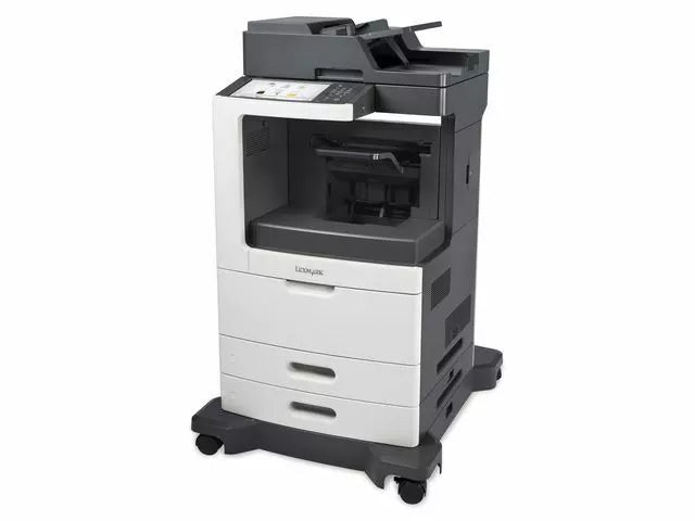 LEXMARK MX810 Monochrome Multifunction Printer 66PPM SCAN FAX PRINT COPY 
