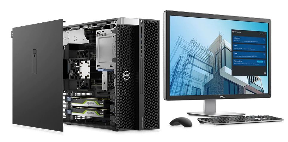 Dell T3610 Tower Workstation Intel Xeon E5-1607 4 Cores | 32Gb di ram | 256Gb SSD + 1Tb HD | Nvidia Quadro K2200 4Gb| Windows 10 Pro