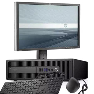 HP ProDesk 600 G2 SFF + Monitor HP ZR24w + kit Mouse e tastiera